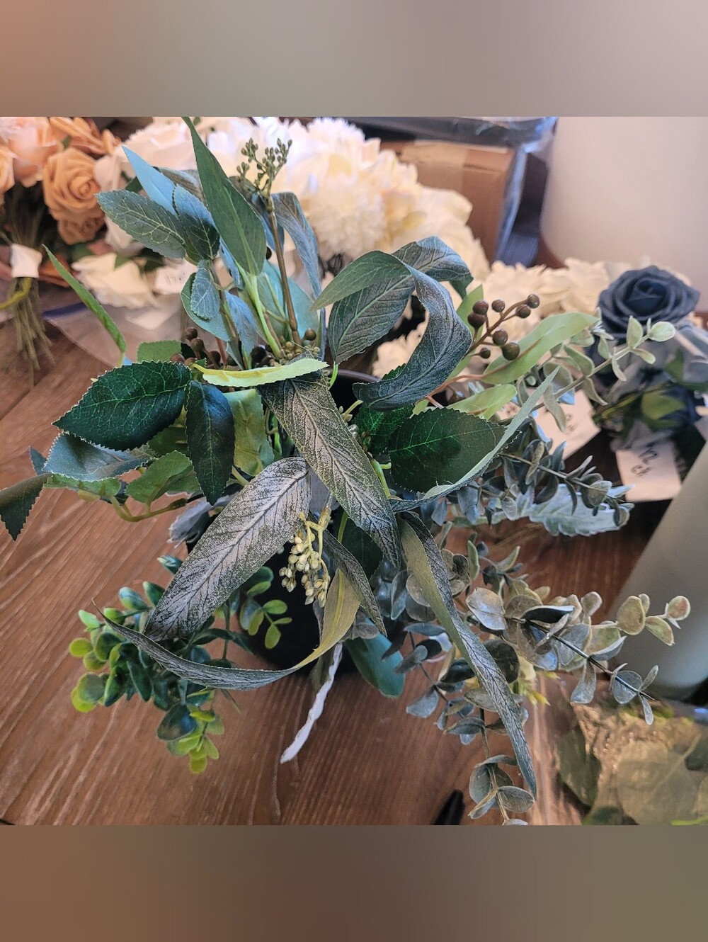 Faux Greenery Stems & Leaves